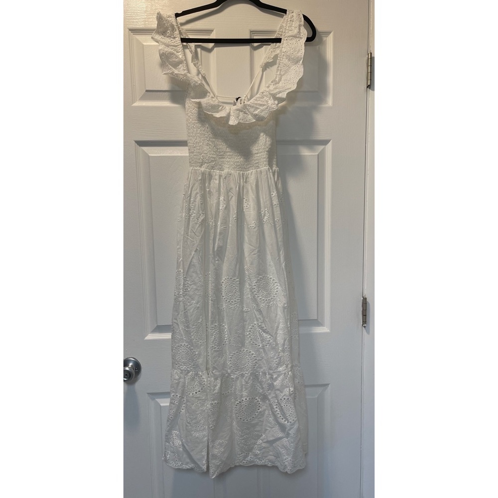 Cottage dress in white Astr the label size Large - Picture 7 of 10
